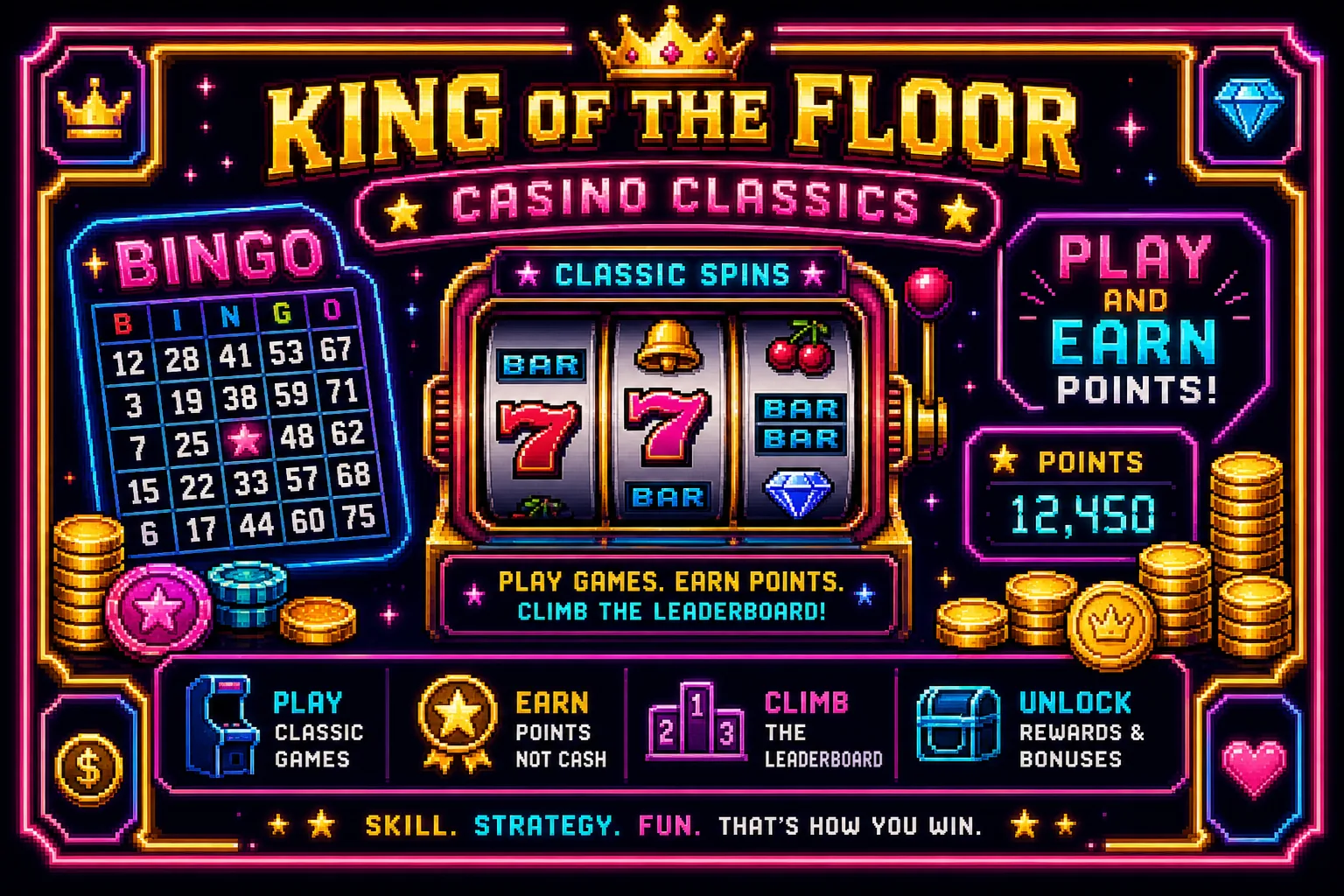 Casino Classics play-and-earn games